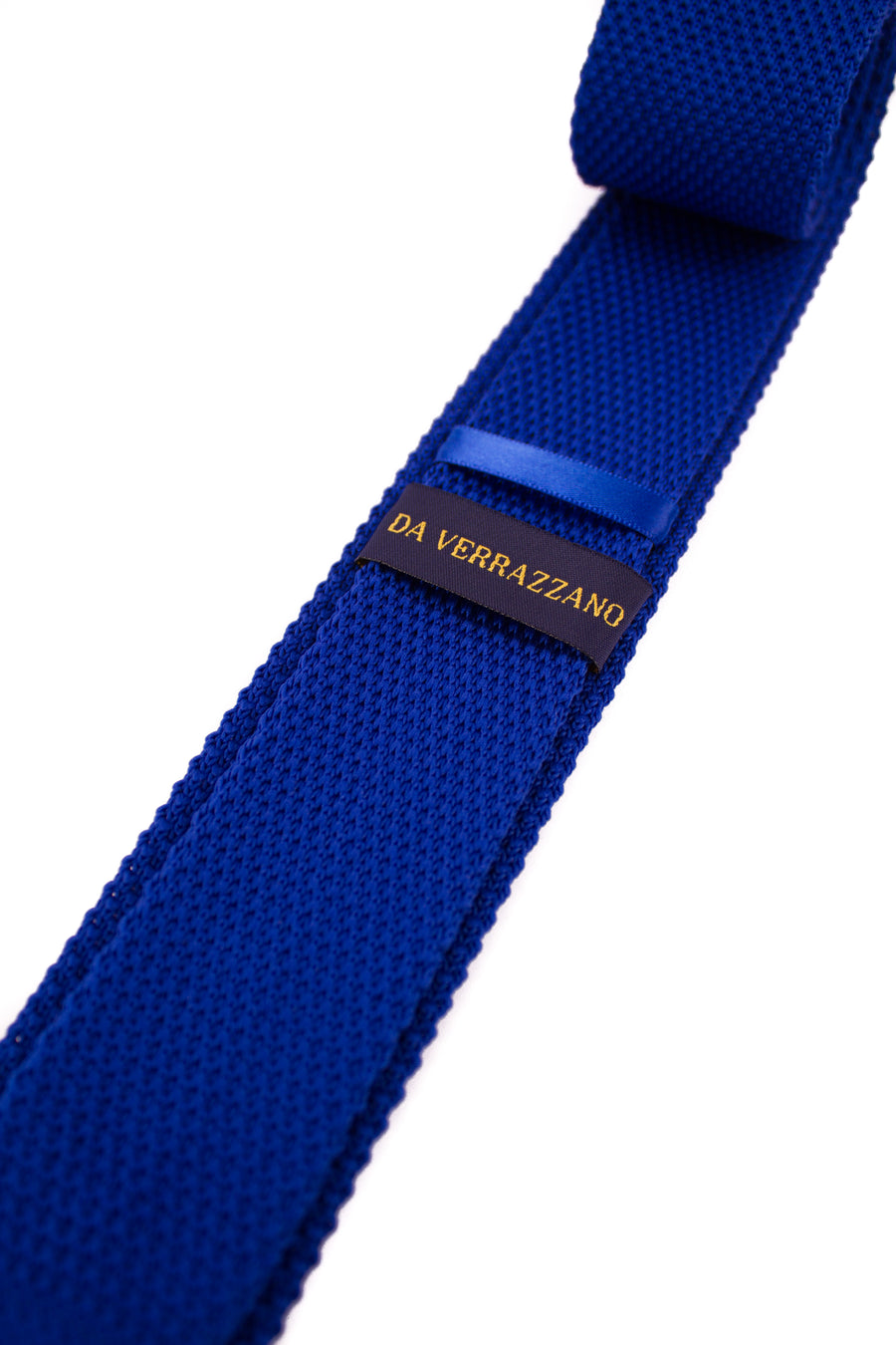 Blue Knitted Necktie - Gentlemen's Crate