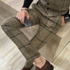 Olive Plaid Trousers - Gentlemen's Crate