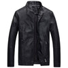 Black Minimalistic Leather Jacket - Gentlemen's Crate